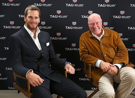 Tom Brady with Jean Claude Biver