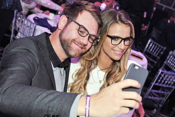 Brian Mc Fadden and Vogue Williams