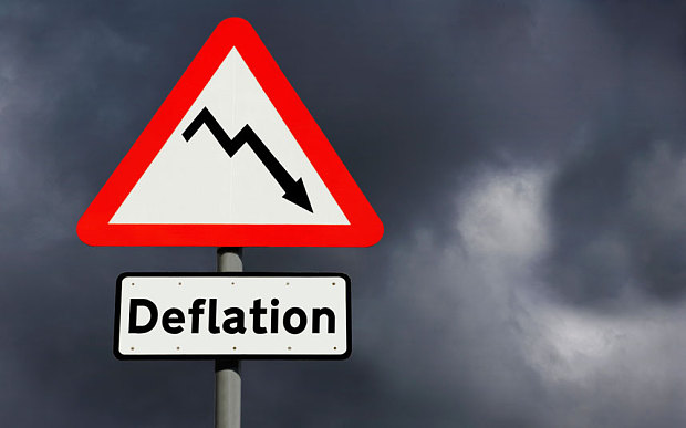 Britain is back in deflation for the first time since April