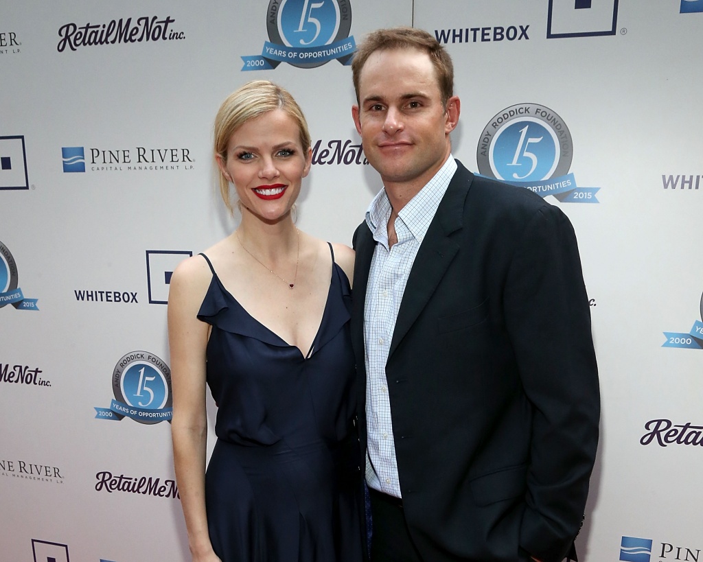 Newly expecting couple Brooklyn Decker and Andy Roddick attend the 10th Annual Andy Roddick Foundation Gala at ACL Live