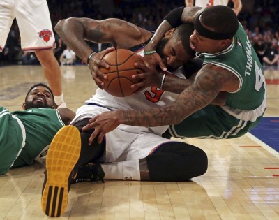 Studs and duds: Amir Johnson, Celtics cut Nets wire to wire