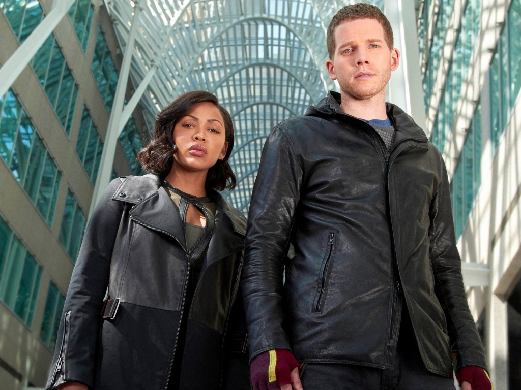 Bruce Macaulay  FoxMeagan Good and Stark Sands on Fox's'Minority Report