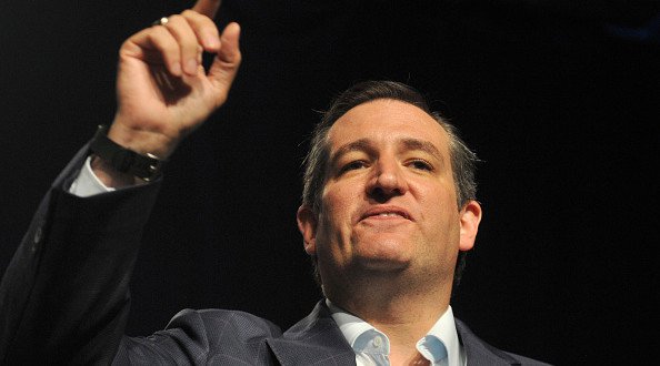 DES MOINES IA- SEPTEMBER 19 Republican presidential hopeful Sen. Ted Cruz speaks at the Iowa Faith & Freedom Coalition 15th Annual Family Banquet and Presidential Forum held at the Iowa State fairgrounds