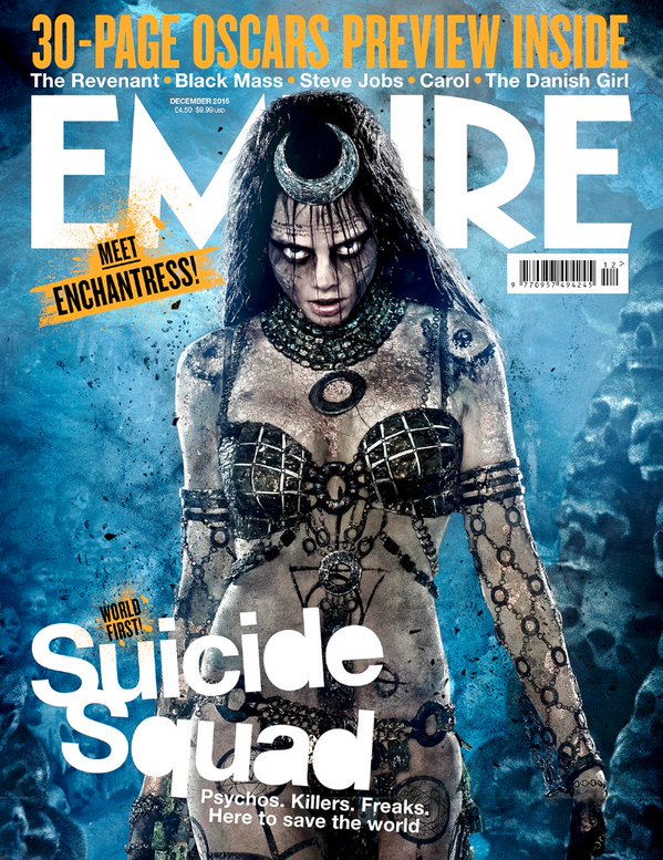 Cara Delevingne is Enchantress in David Ayer's'Suicide Squad