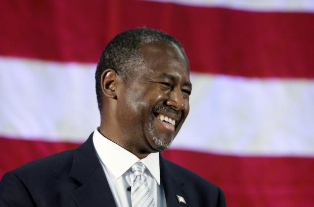 The poll is the second in as many days to show a surge for Ben Carson