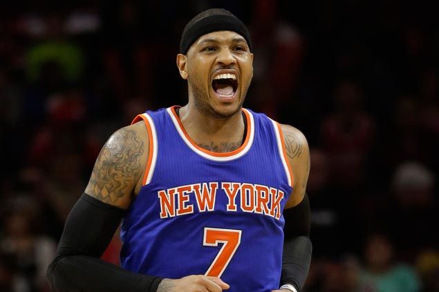 These Knicks don’t look like title contenders yet but Carmelo Anthony keeping cool and patient