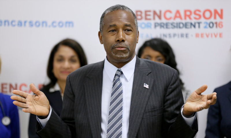 Ben Carson Suddenly Recalls Time He Was Held Up at Gunpoint at a'Popeye's Organization