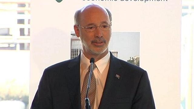 Gov. Tom Wolf in Bethlehem