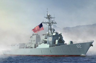 US Navy clashes with China as warship enters disputed waters near artificial