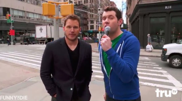 No one knows who Chris Pratt is in new Billy on the Street clip