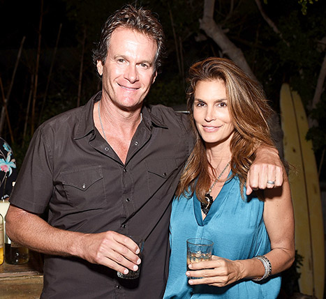 Cindy Crawford and Rande Gerber