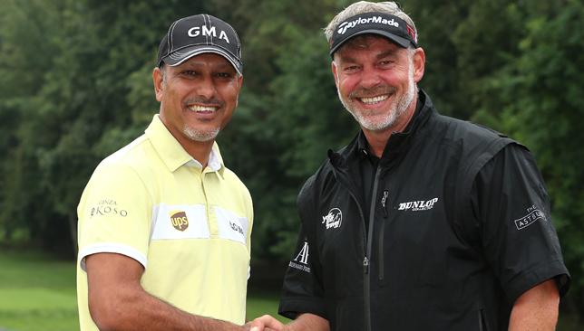 Inspirational skippers Jeev Milkha Singh and Darren Clarke