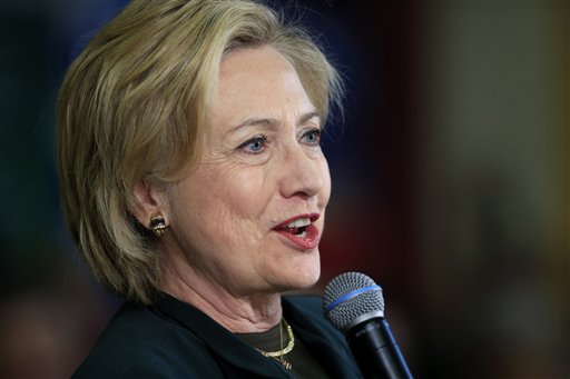 Democratic presidential candidate Hillary Rodham Clinton speaks at town hall meeting at White Mountain Community College Thursday Oct. 29 2015 in Berlin N.H