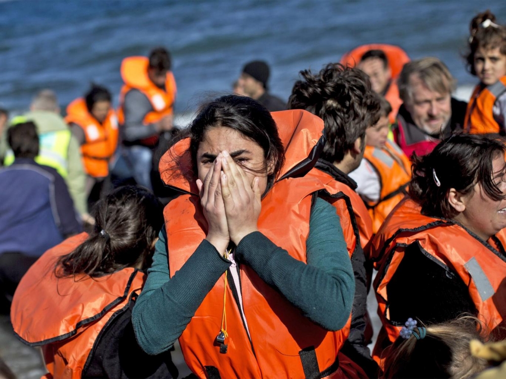 Refugee crisis: At least eleven drown after boats capsize near Lesbos