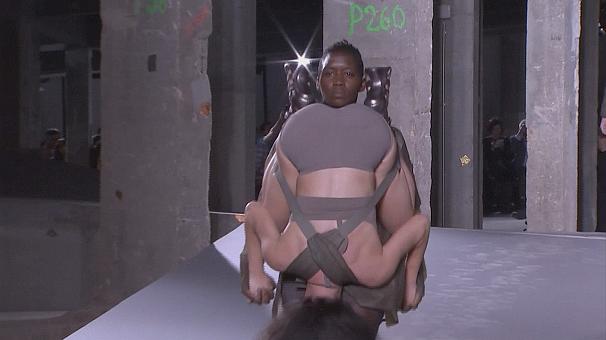 Paris Fashion Week Day 3 Women wear women at Rick Owens