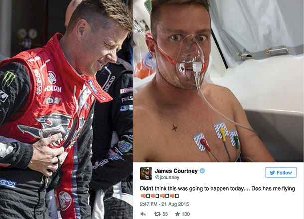 James Courtney to miss Bathurst 1000 due to rib injury, Russell Ingall to