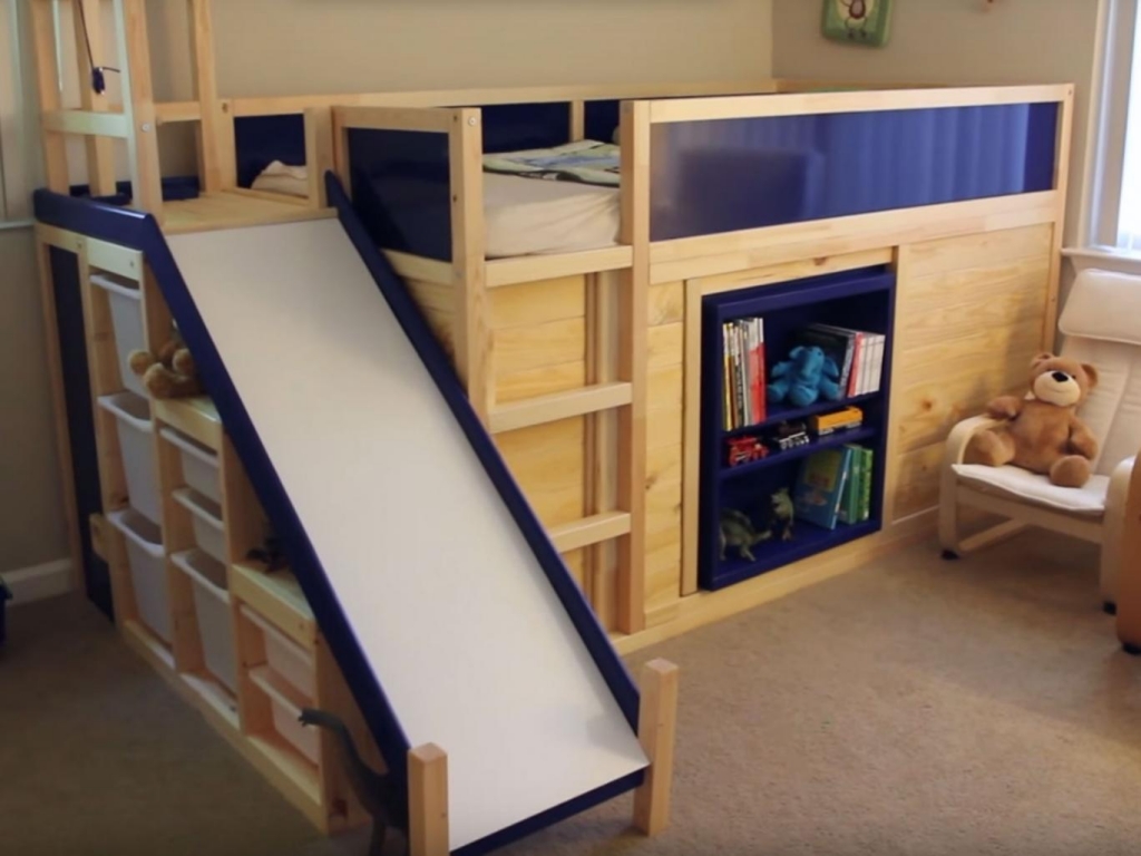 Learn how to make an awesome kids' bed with Ikea parts from a Stanford doctor