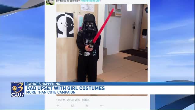 Father of girls looks to change stereotypes in costumes story image