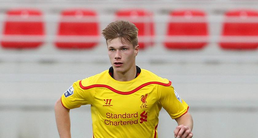 Daniel Cleary in action for Liverpool youths