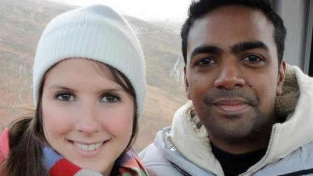 Danielle Hooker and her boyfriend Rav Pillay who disappeared when the boat on which they were whale watching sank