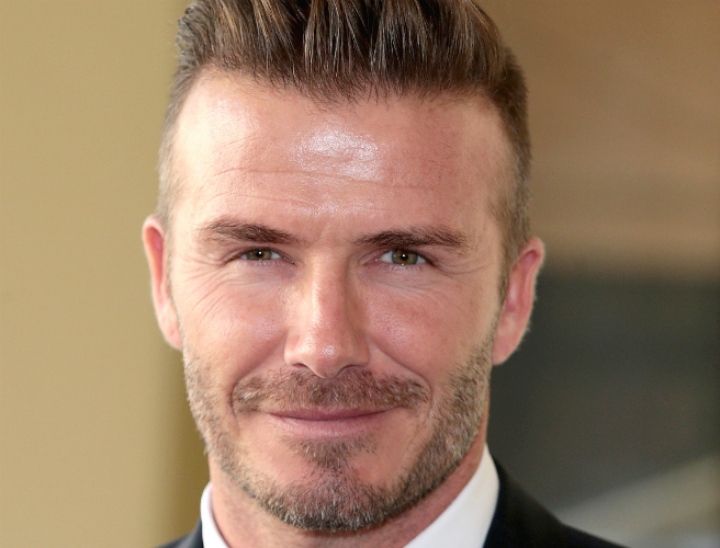 David Beckham Shows Off His Very Special Tattoo