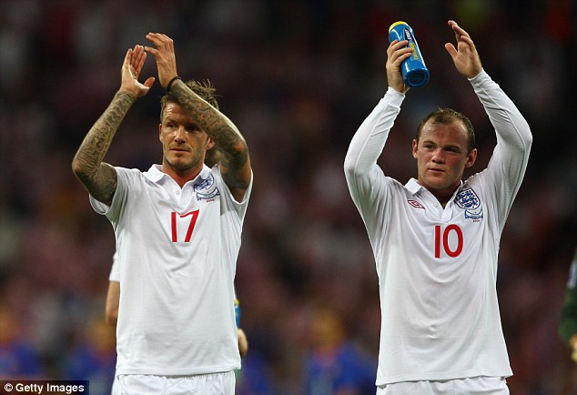 David Beckham has backed Wayne Rooney to break out of his poor form and bounce back