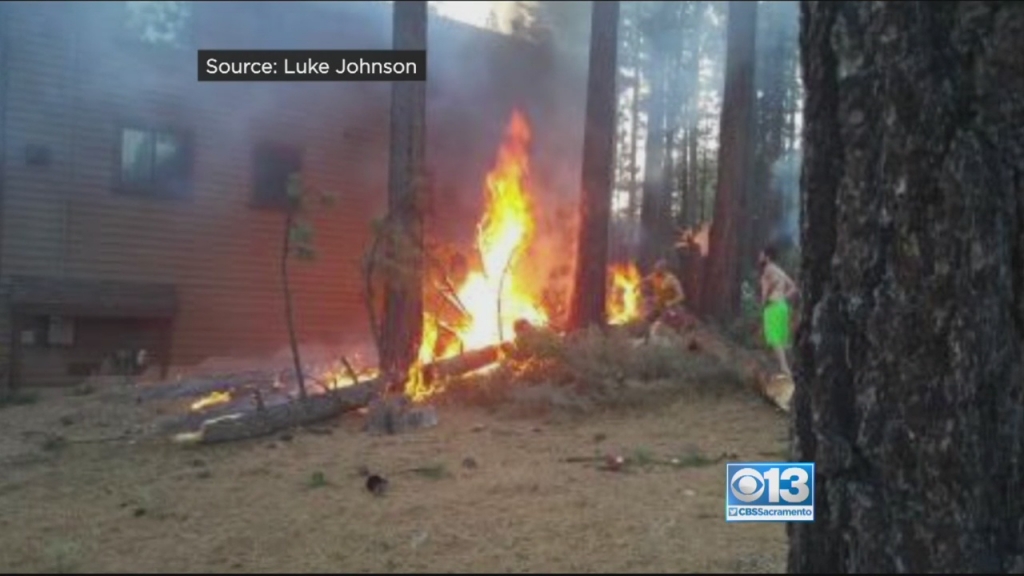 Small plane crashes into South Lake Tahoe house