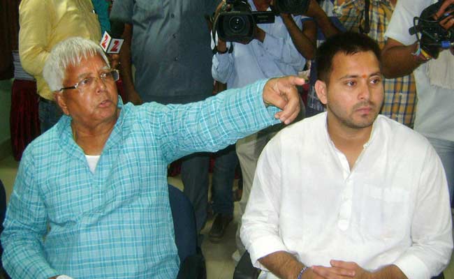 Lalu Prasad's Son Tejaswi Files Nomination for Bihar Elections