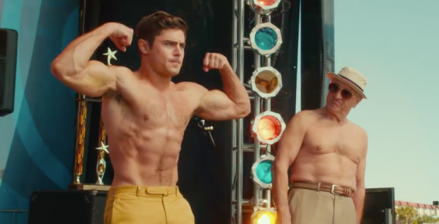 Zac Efron and Robert De Niro go shirtless and party hard in 'Dirty Grandpa