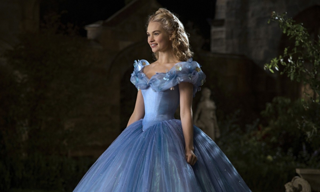 Lily James as Cinderella