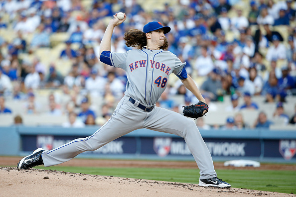 Jacob de Grom #48 of the New York Mets