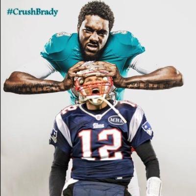 Dolphins' Chris McCain Unveils '#CrushBrady' Tom Brady Twitter Avatar (Photo)