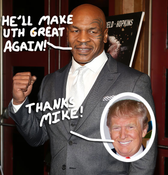 Breaking: Mike Tyson Just Made A Surprise Endorsement For President