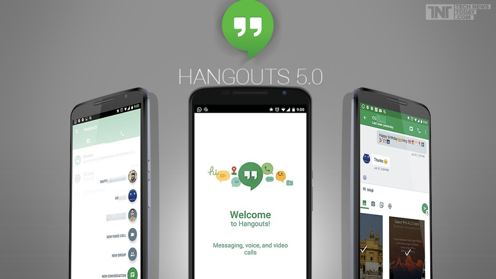 Hangouts 5.0 for Android update begins rolling out