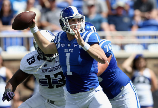 Duke QB Thomas Sirk