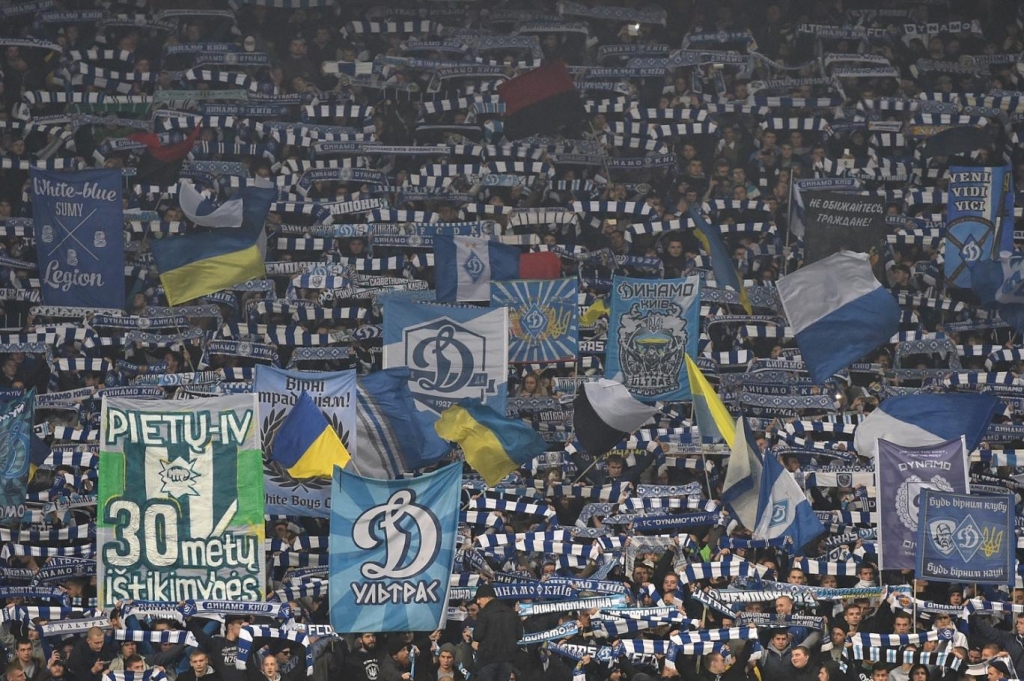 Dynamo Kyiv fans