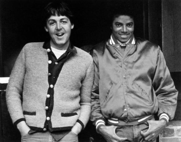 Paul Mc Cartney and Michael Jackson teamed up for'Say Say Say in 1983