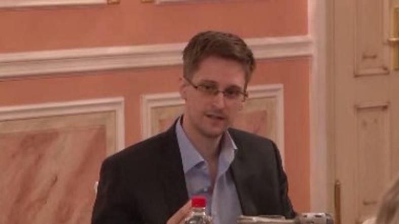 Edward Snowden the former government contractor who leaked National Security Agency documents about the agency