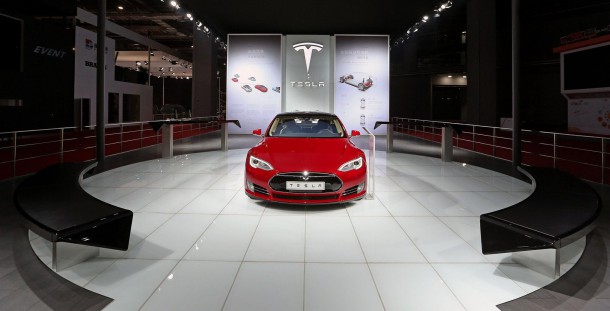 Tesla Model S Center Stage