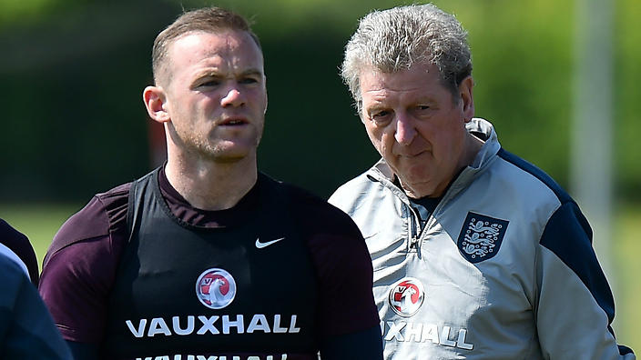 England captain Wayne Rooney and manager Roy Hodgson      
        
            
    
               Show Grid