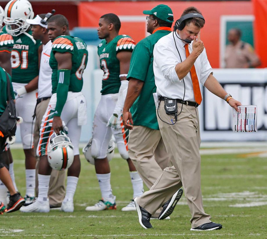 Al Golden's already shaky job status at Miami is even more tenuous after Saturday's debacle