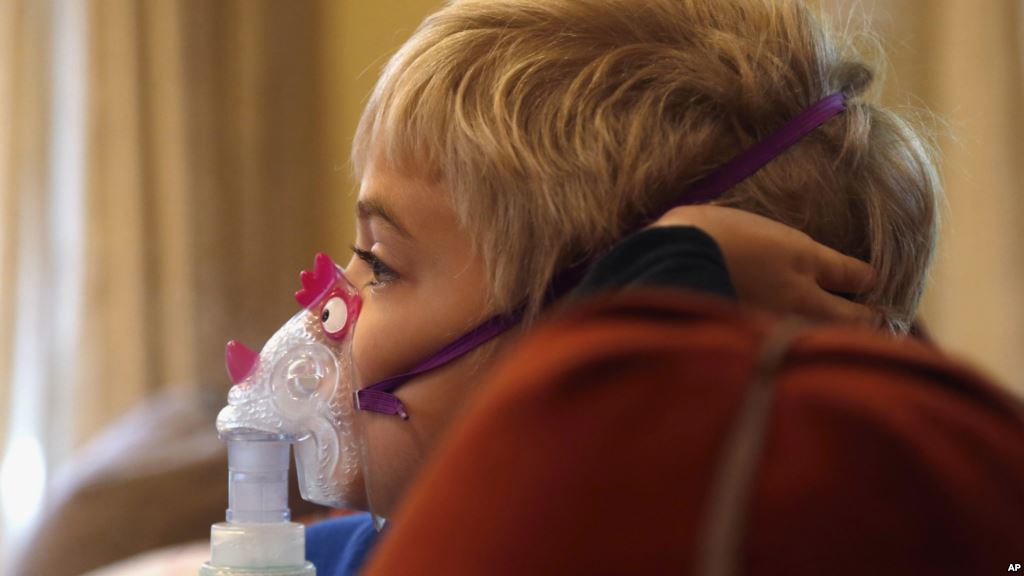 FILE- Medical experts say asthma is on the rise in recent decades particularity in Western nations