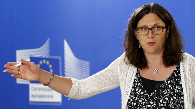 European Trade Commissioner Cecilia Malmstrom says closer economic ties with New Zealand should be a'priority