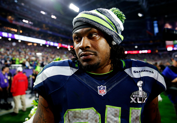 Seattle Seahawks Running Back Marshawn Lynch