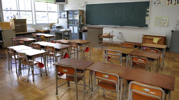 Empty classroom