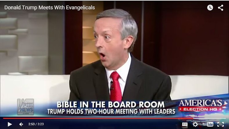 First Baptist Dallas Pastor Robert Jeffress on Fox & Friends Tuesday morning