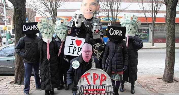 Anti-TPP rally