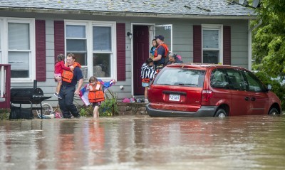 Heavy rain, flash flooding in parts of northern New England