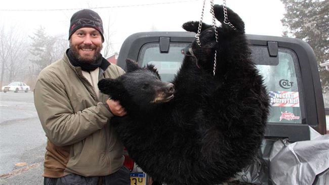 A hunter traveled from Florida to take part in New Jersey's 2013 bear hunt