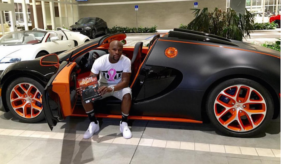 Floyd Mayweather Bugatti